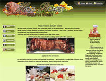 Tablet Screenshot of hogroastsouthwest.co.uk